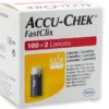 Accu-Chek FastClix Lancetter 102 st