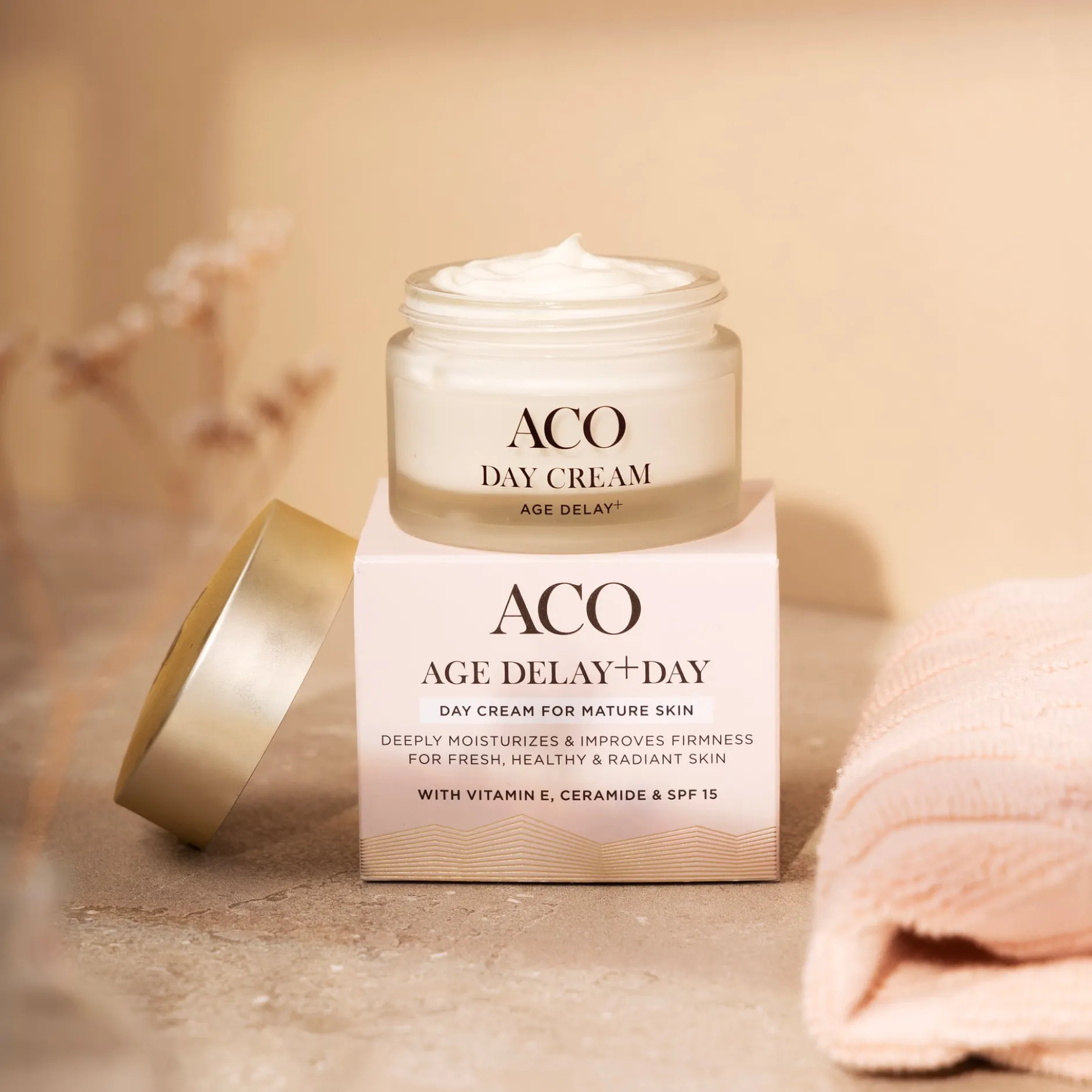 ACO Age Delay+ Day Cream SPF15 Anti Age Dagkräm 50 ml