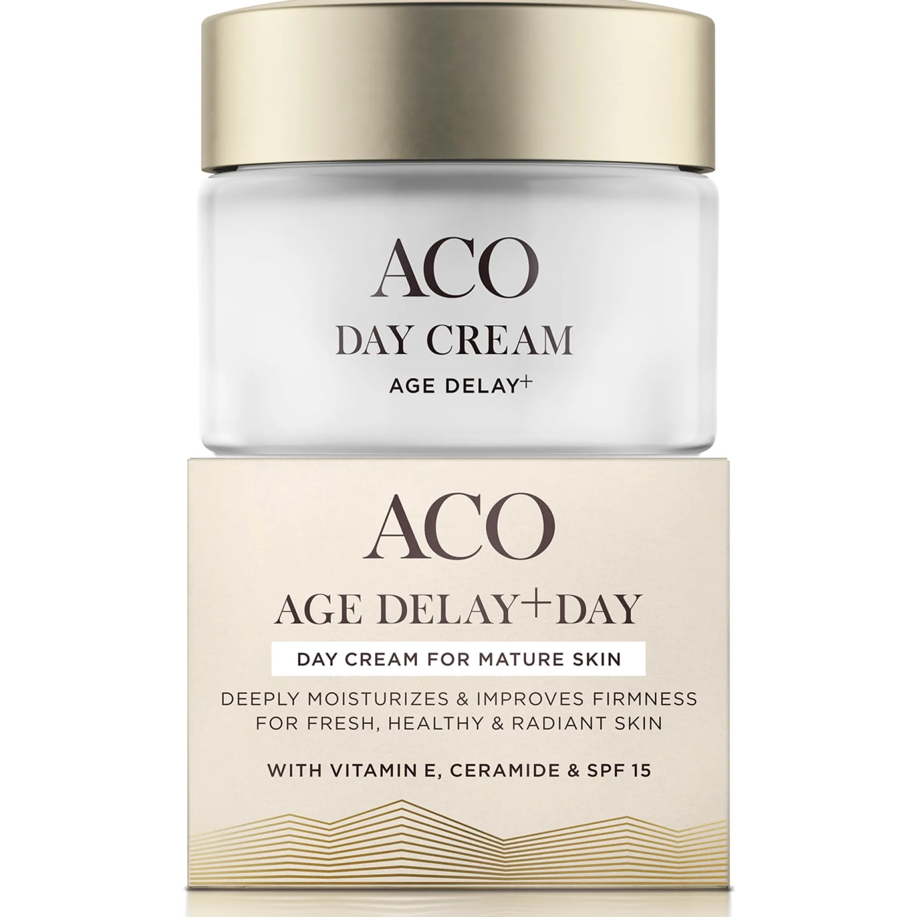 ACO Age Delay+ Day Cream SPF15 Anti Age Dagkräm 50 ml