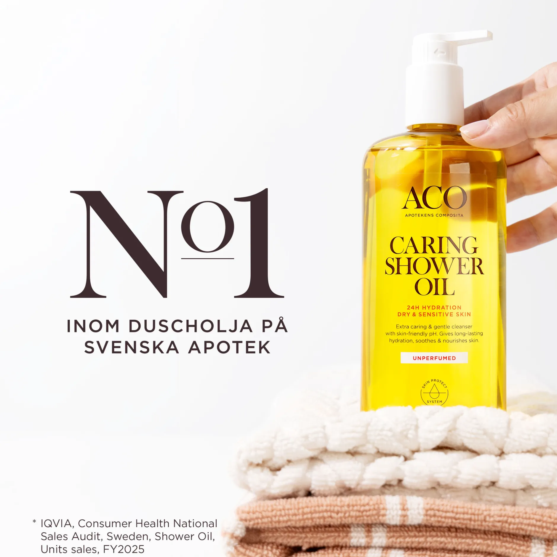 ACO Body Caring Shower Oil NP 400 ml