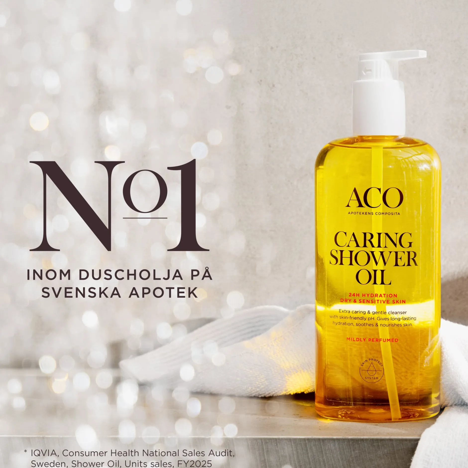 ACO Body Caring Shower Oil P 400 ml