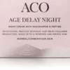 Aco Face Age Delay Night Cream Normal Skin Anti Age Nattkräm 50 ml