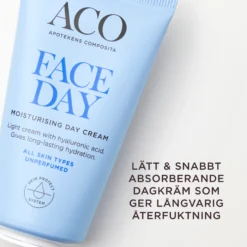 ACO Face Moisturising Day Cream Oparfymerad Dagkräm 50 ml