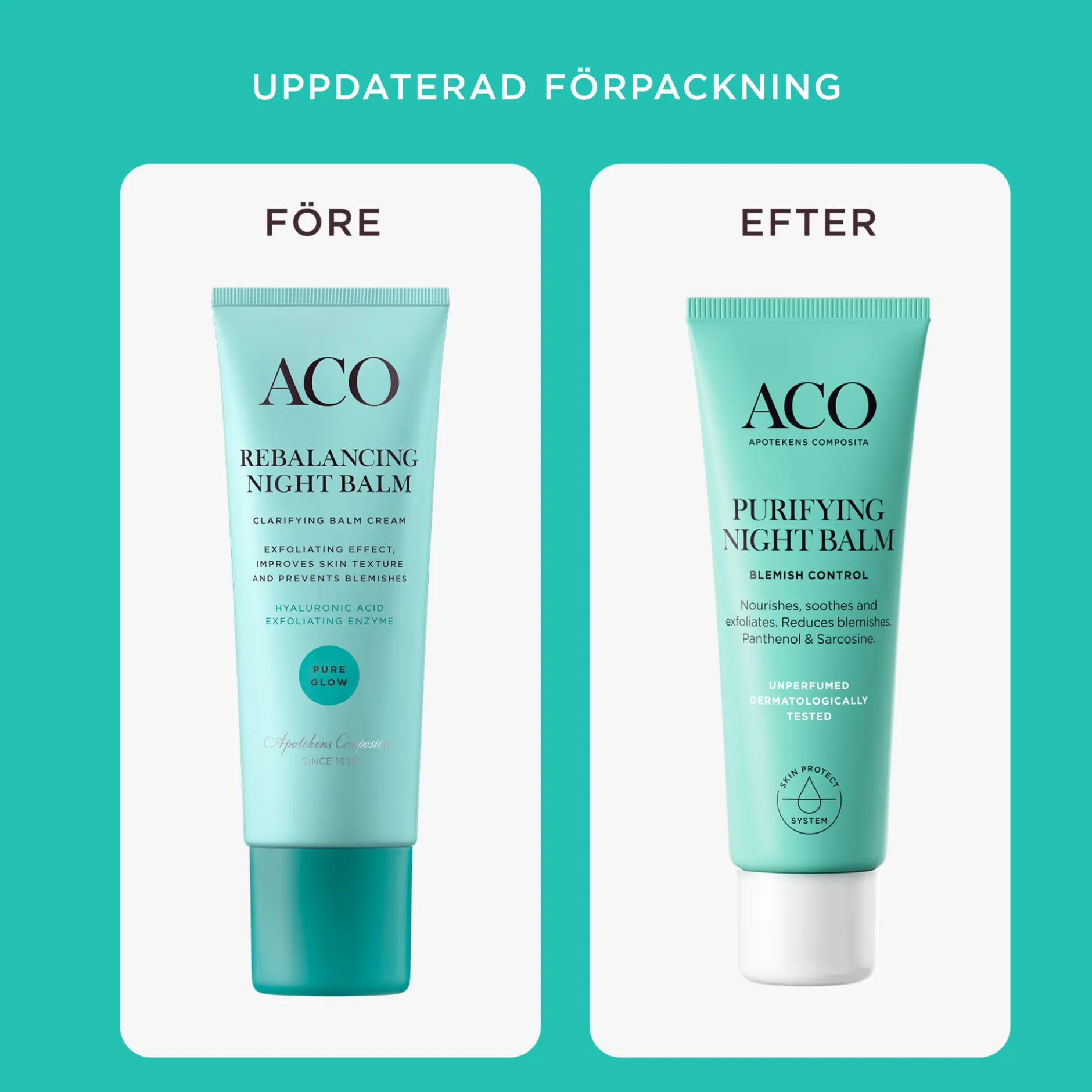 ACO Face Purifying Night Balm Nattkräm NP 50 ml