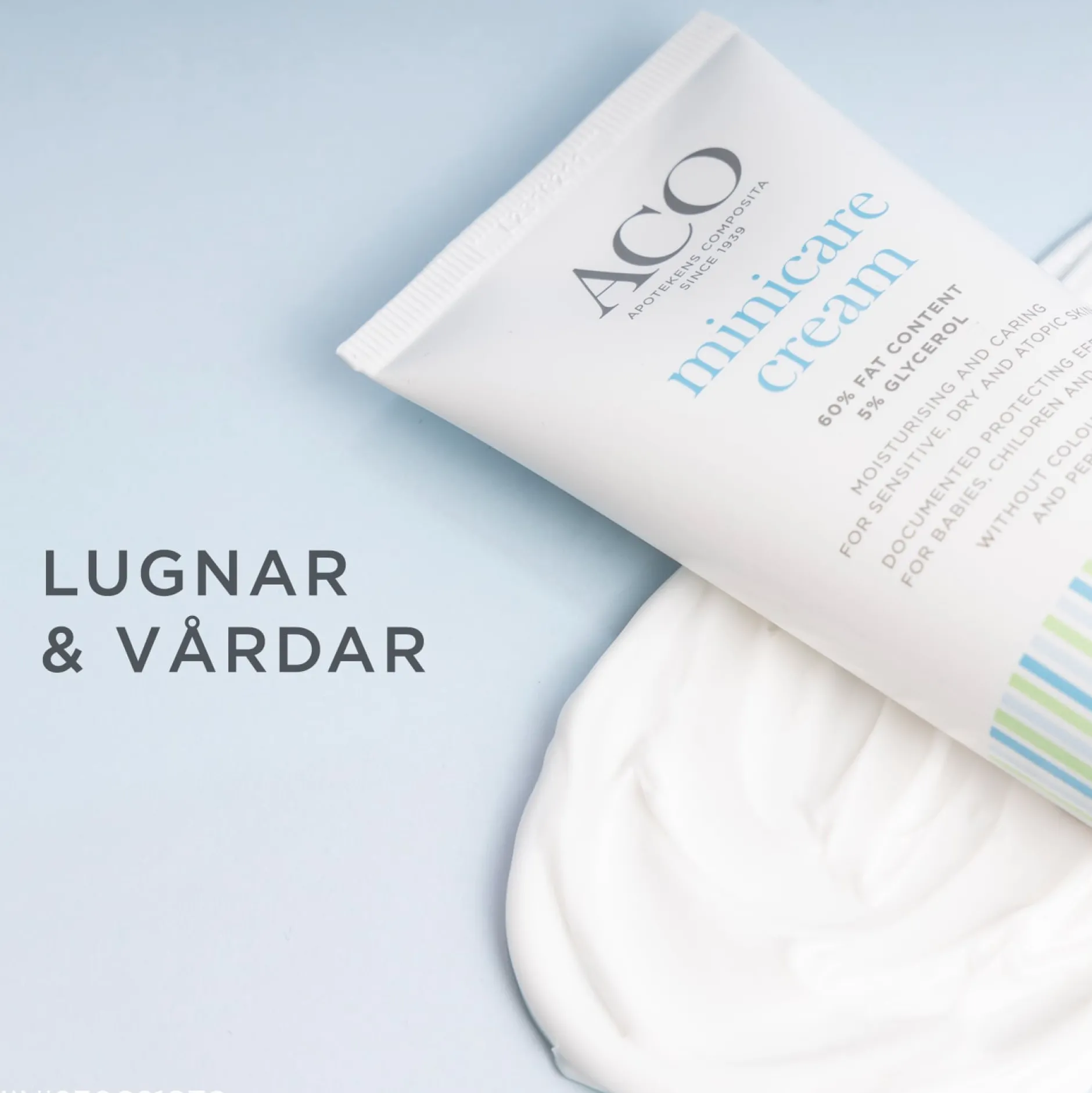 ACO Minicare Cream Oparfymerad 100g