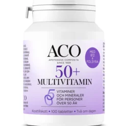 ACO 50+ Multivitamin 100 tabletter
