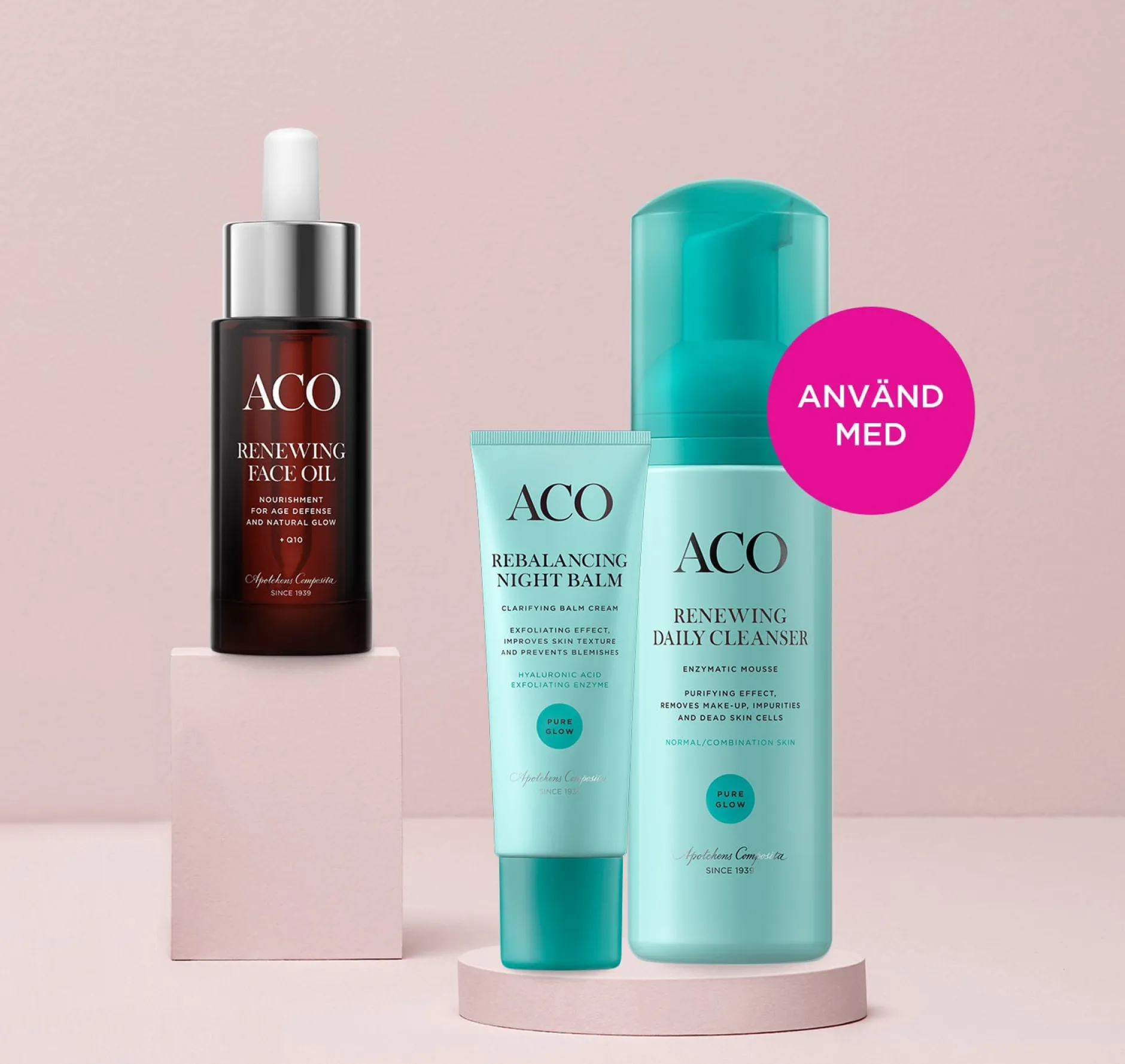 ACO Renewing Face Oil Ansiktsolja 30ml