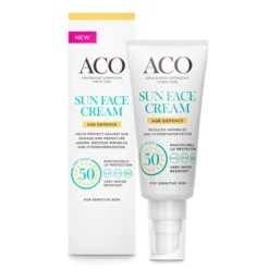 ACO Sun Face Cream Age Defense SPF50 Oparfymerad 40 ml