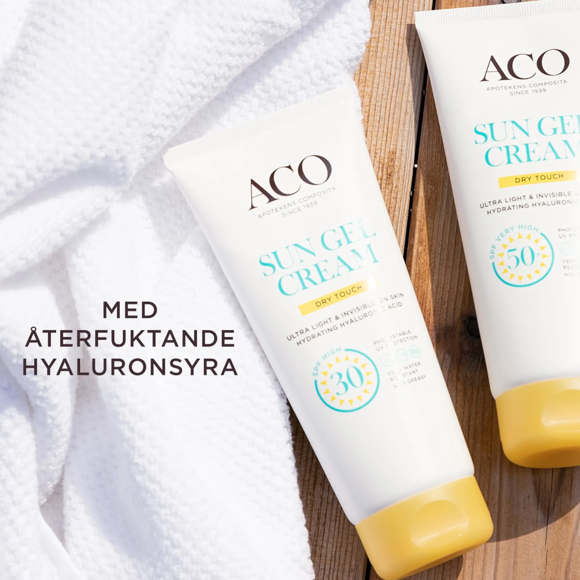 ACO Sun Gel-Cream SPF30 Dry Touch 200 ml