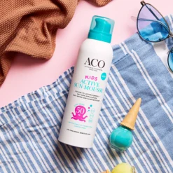 ACO Sun Kids Active Mousse SPF50 Oparfymerad 150 ml
