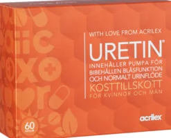Acrilex Uretin 60 kapslar