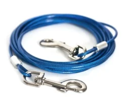Active Canis Tie Out Cabel with Spring 4,7 m