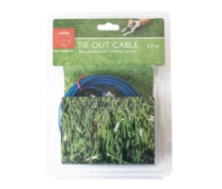 Active Canis Tie Out Cabel with Spring 4,7 m