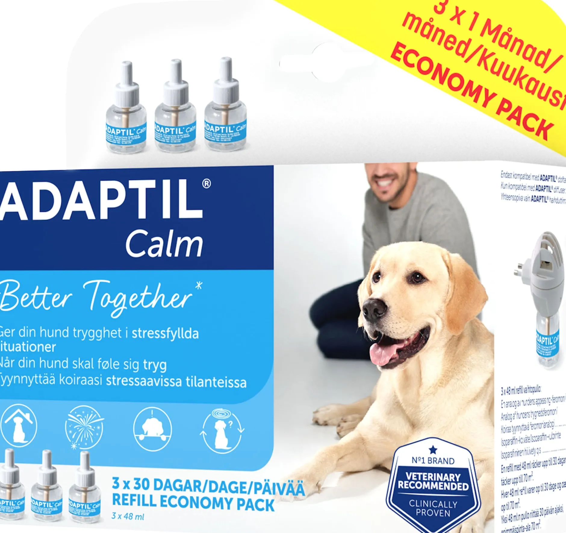 Adaptil Calm Refill 3 x 48 ml