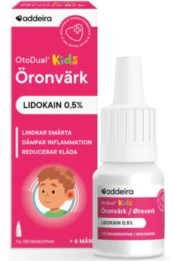 addeira OtoDual Kids Örondroppar 7 g