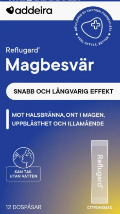 Addeira Reflugard vid magbesvär 12 dospåsar