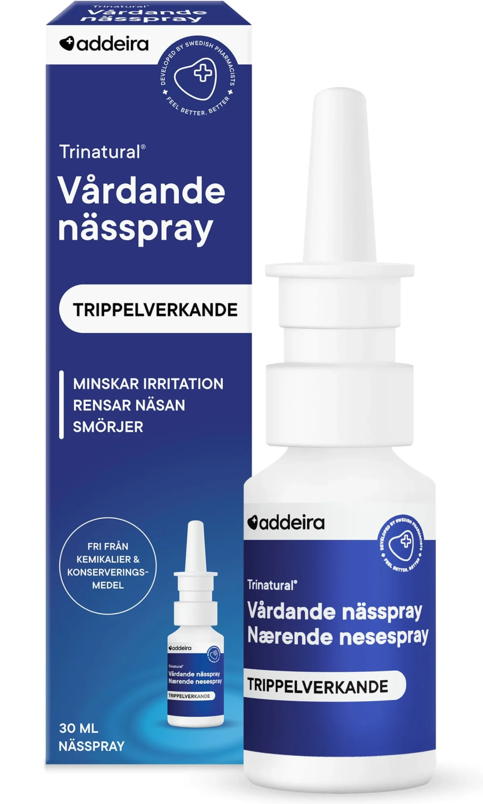 addeira Trinatural Trippelverkande Nässpray 30 ml