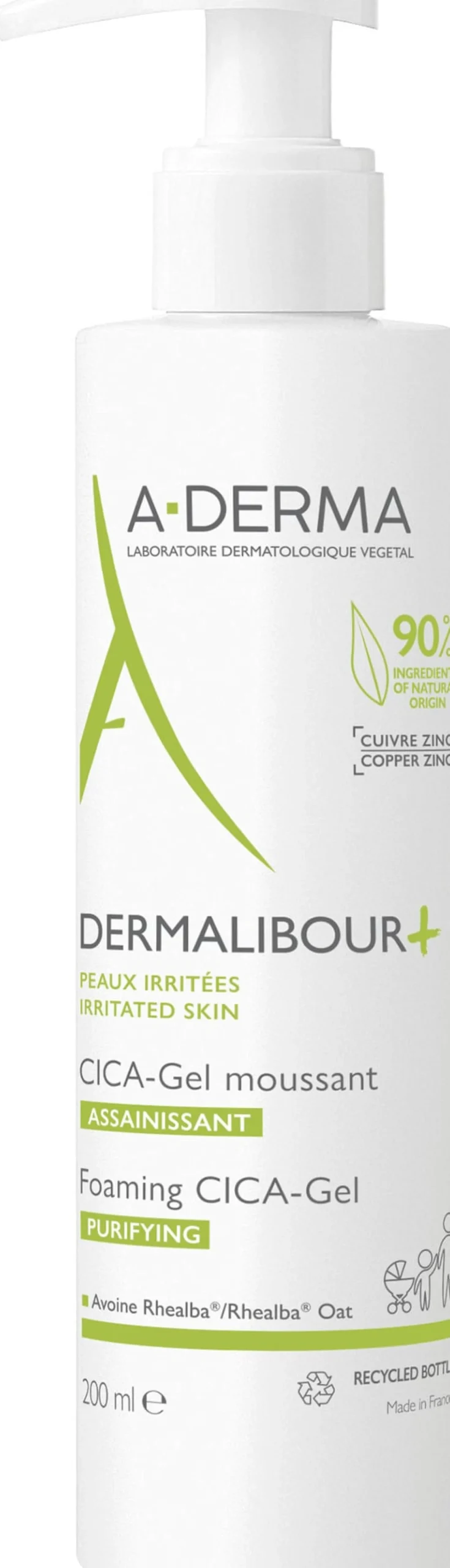 A-Derma Dermalibour+ Cica Foaming Gel 200 ml