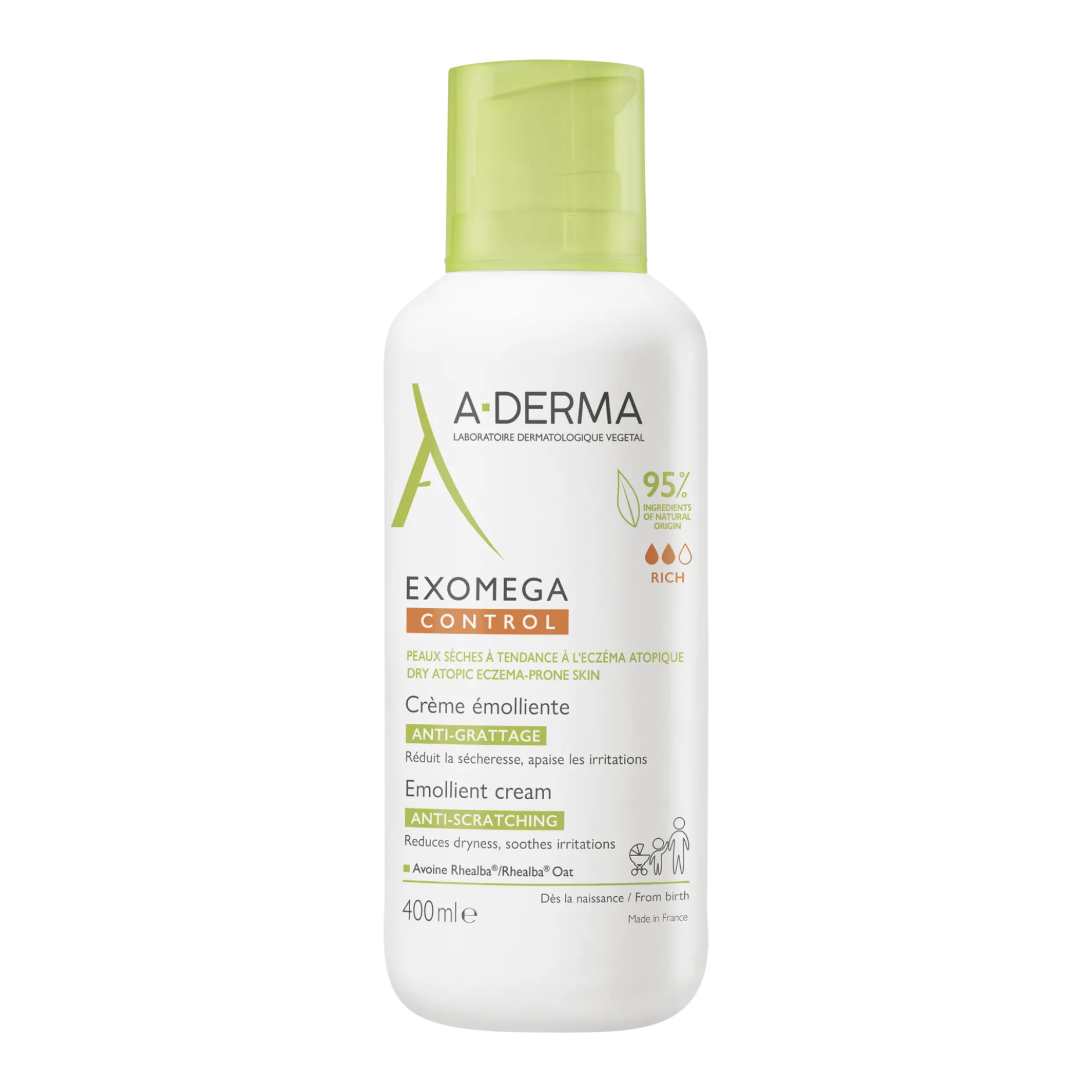 A-derma Exomega CONTROL Cream 400ml