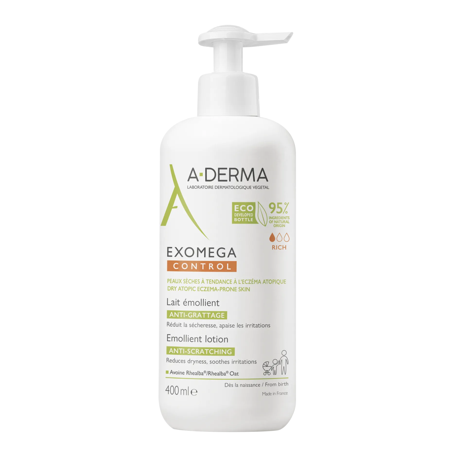 A-derma Exomega CONTROL Lotion 400ml