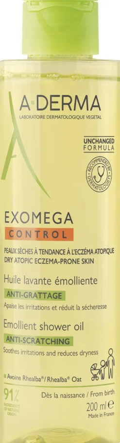 A-Derma Exomega Control Shower Oil 200 ml