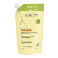 A-dermaExomega Control Shower Oil refill 500ml