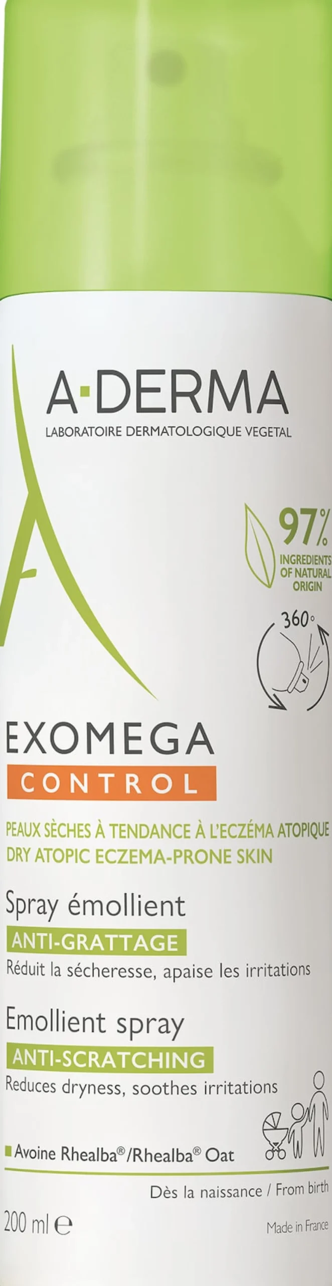 A-derma Exomega CONTROL Spray 200ml