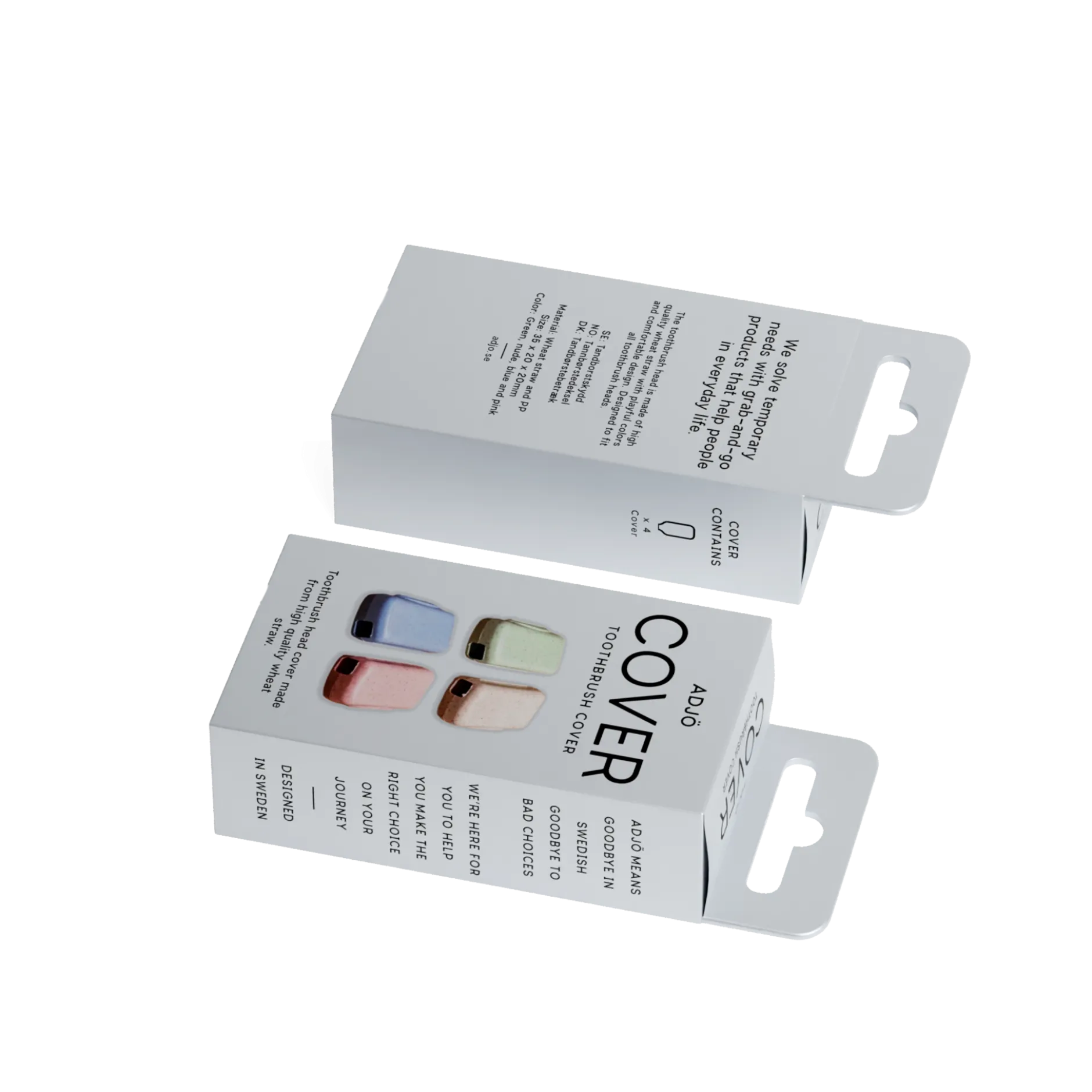 ADJÖ COVER Toothbrush Cover 4-pack