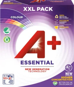 A+ Essential Color Pulver Tvättmedel 3900 g 101 tvättar