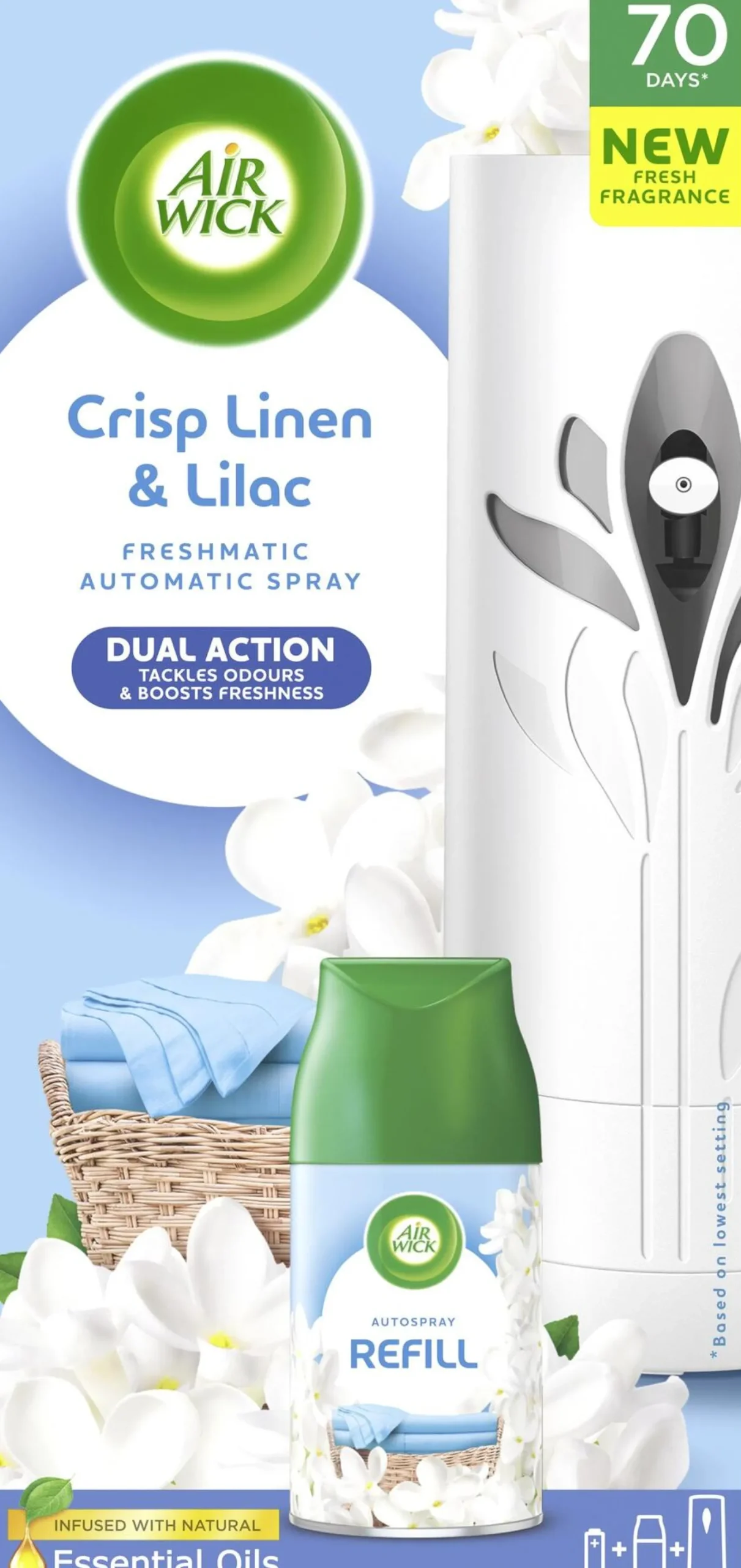 Air Wick Linen Lilac Starter