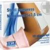 AKLA Steril kompress nonwoven 5 x 7,5 cm 10 st