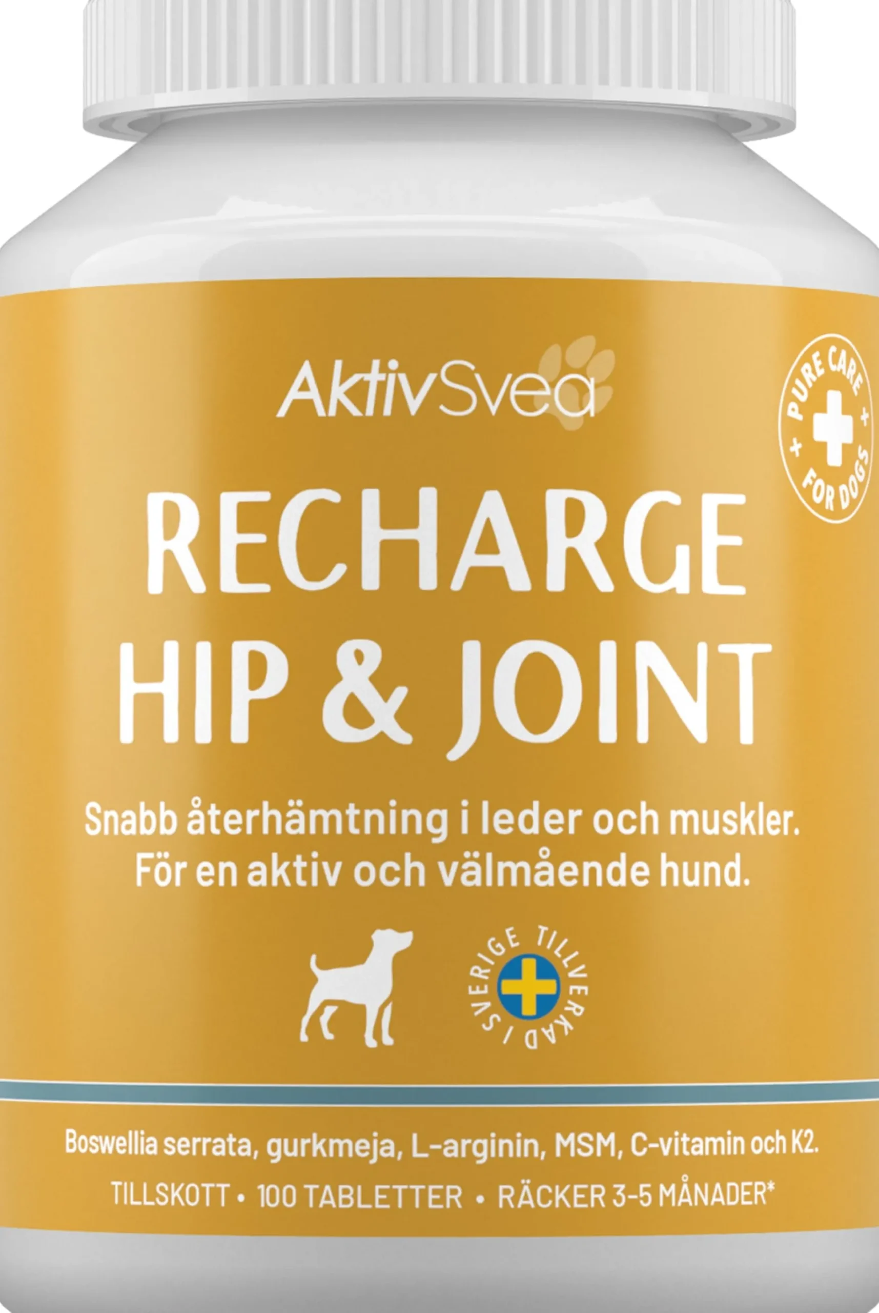 AktivSvea Recharge Hip & Joint 100 st