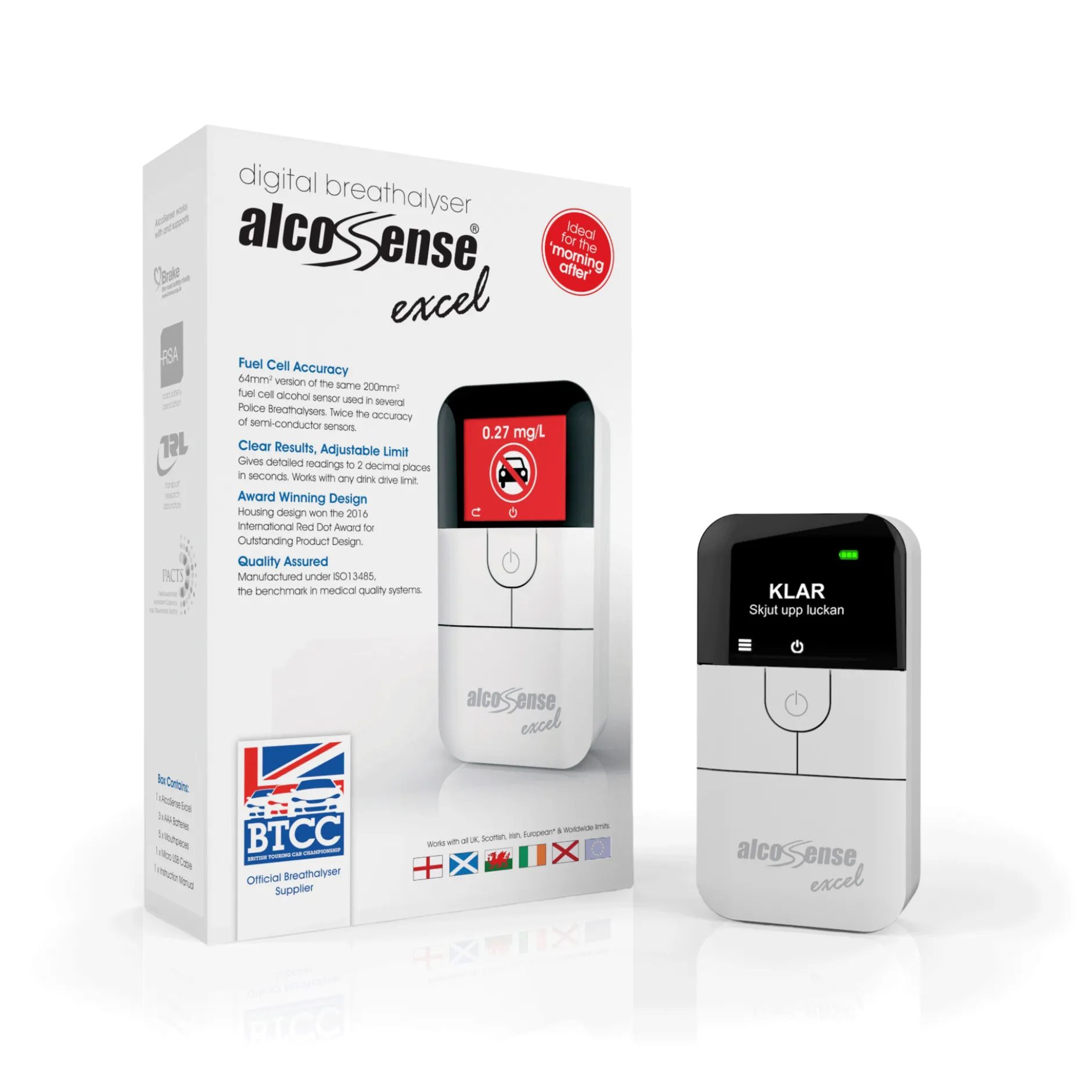 AlcoSense Excel Bränslecell Alkoholmätare 1 st