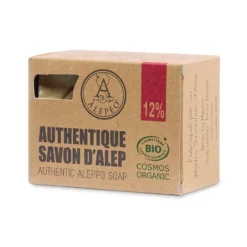 Alepeo Aleppotvål 12 % Lagerbärsolja 200 g