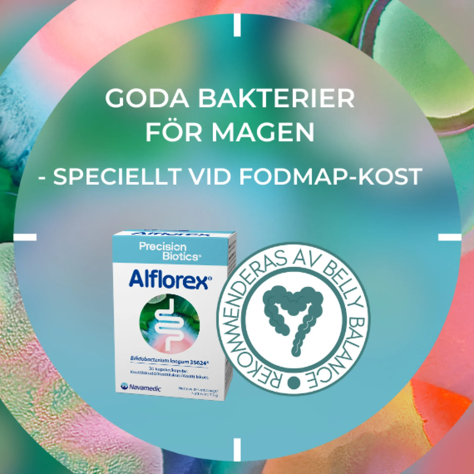 Alflorex Bifidobakterier 30 kapslar