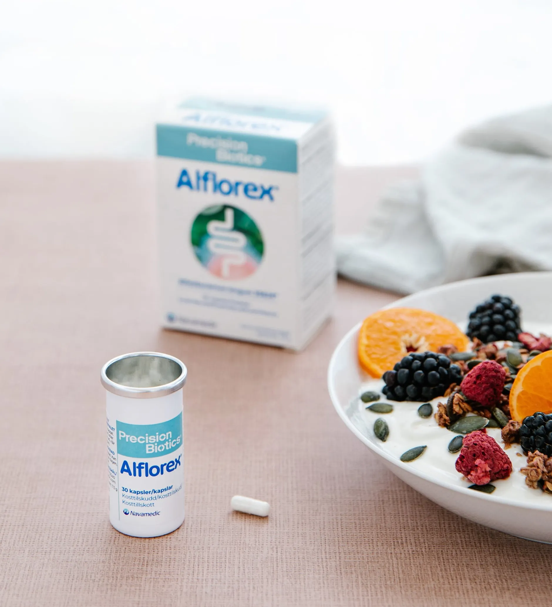 Alflorex Bifidobakterier 30 kapslar