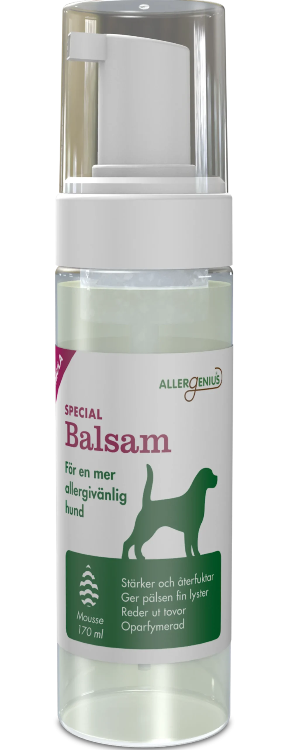 Allergenius Dog Specialbalsam Mousse 150 ml