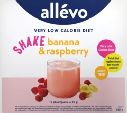 Allévo Shake Banana & Raspberry VLCD 15 st