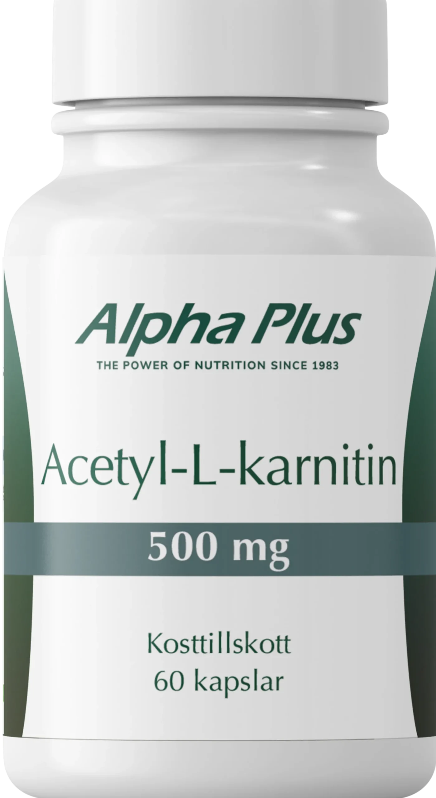 Alpha Plus Acetyl-L-karnitin 60 kapslar