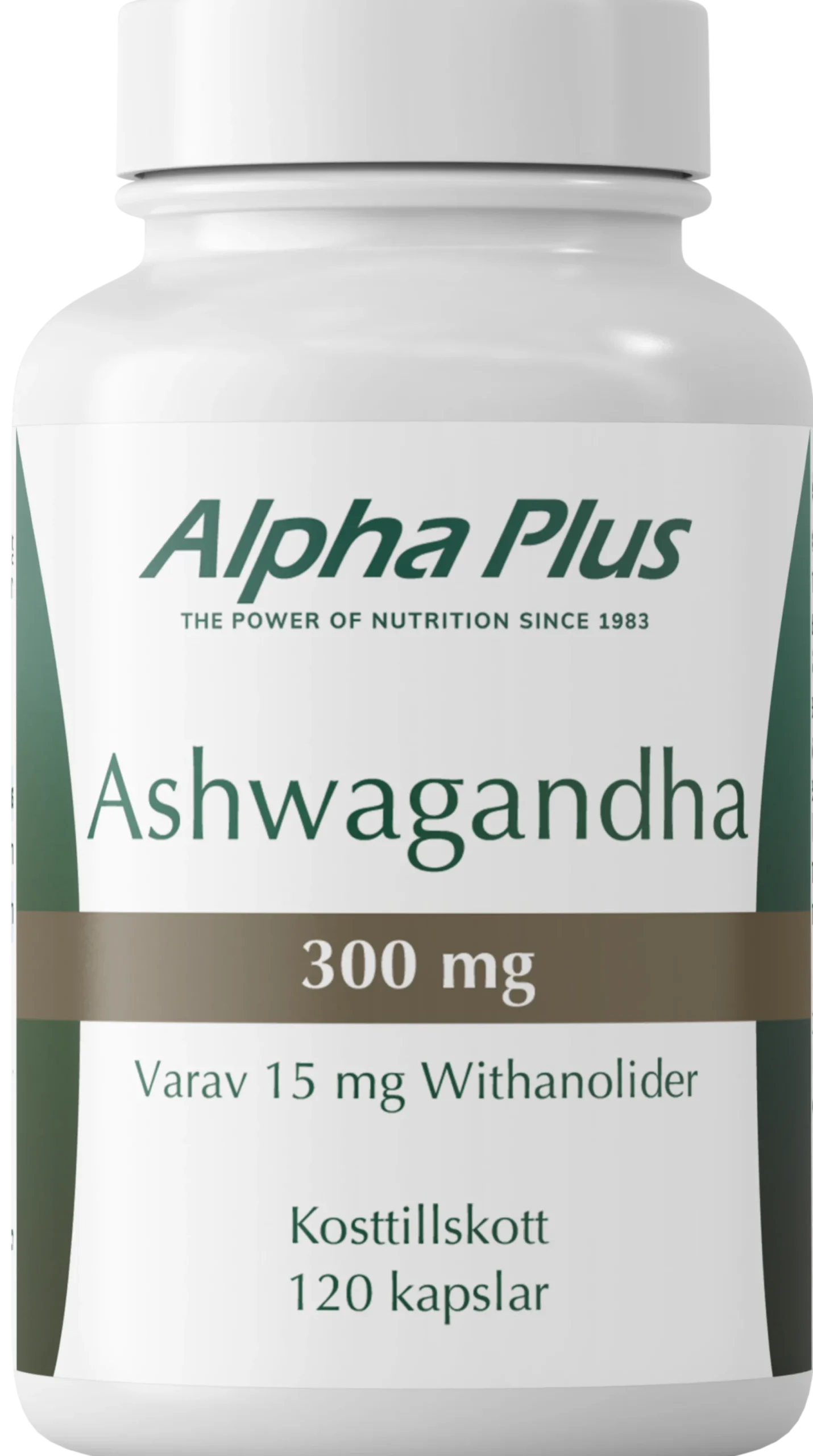 Alpha Plus Ashwagandha 120 kapslar