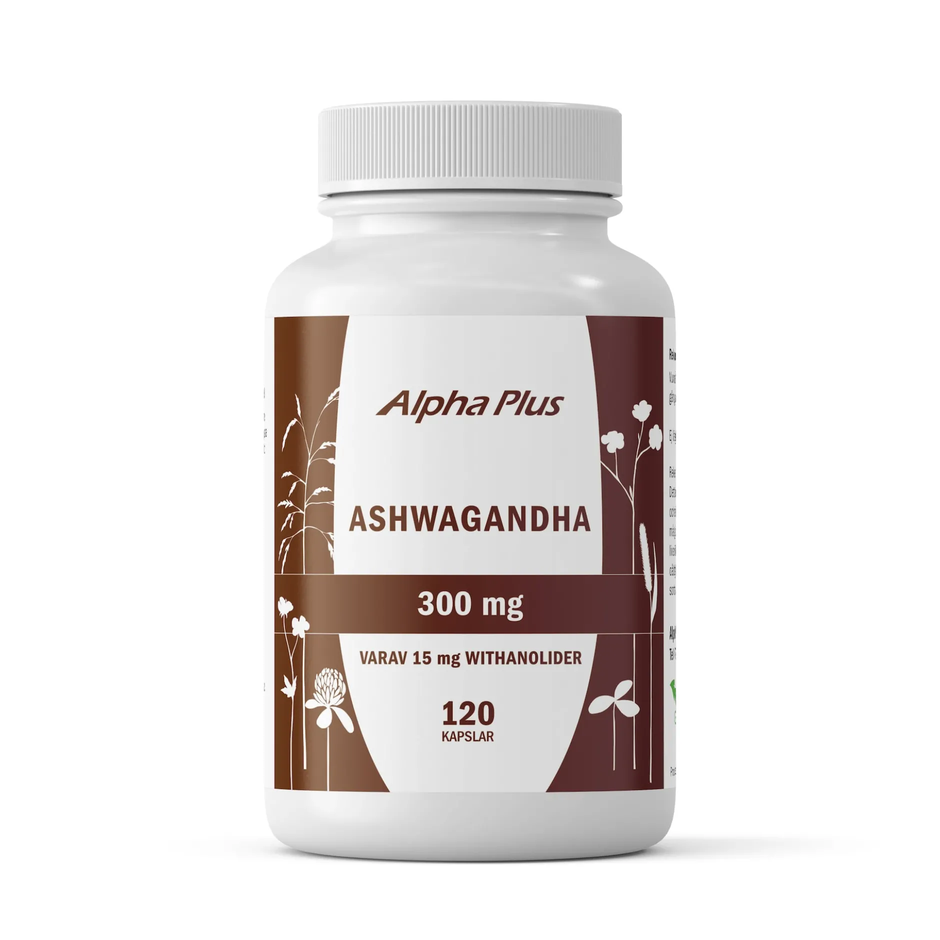 Alpha Plus Ashwagandha 120 kapslar