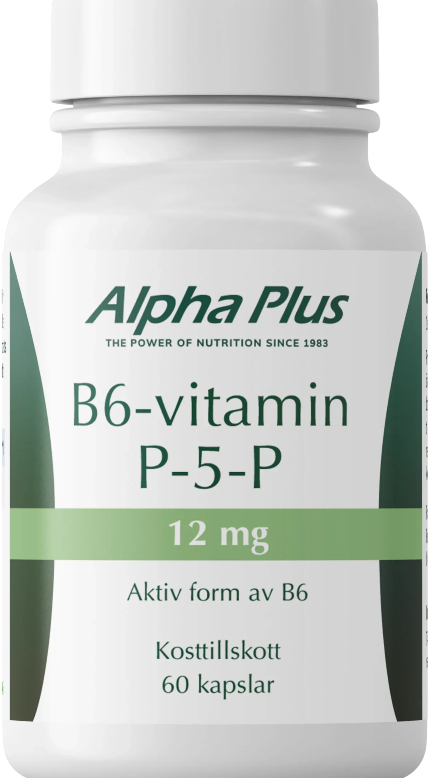 Alpha Plus B6-vitamin P-5-P 12 mg 60 kap