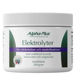 Alpha Plus Elektrolyter Skogsbär 200 g