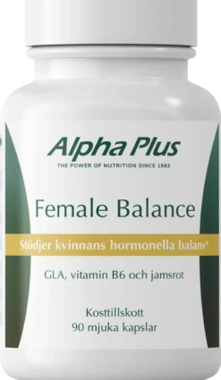 Alpha Plus Female Balance 90 mjuka kapslar