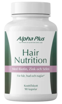 Alpha Plus Hair Nutrition 90 kapslar