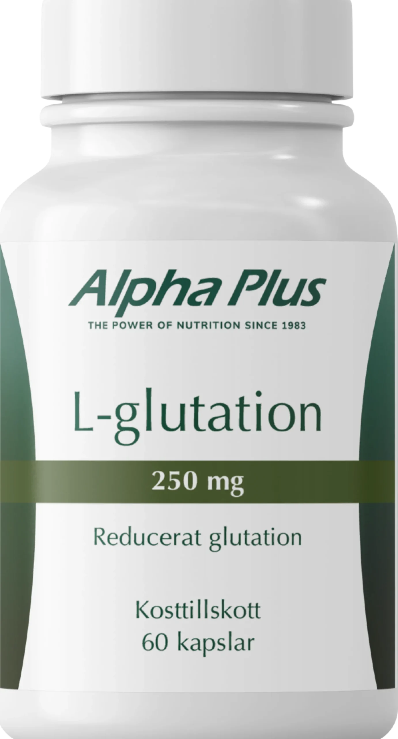 Alpha Plus L-glutation 250 mg 60 kapslar