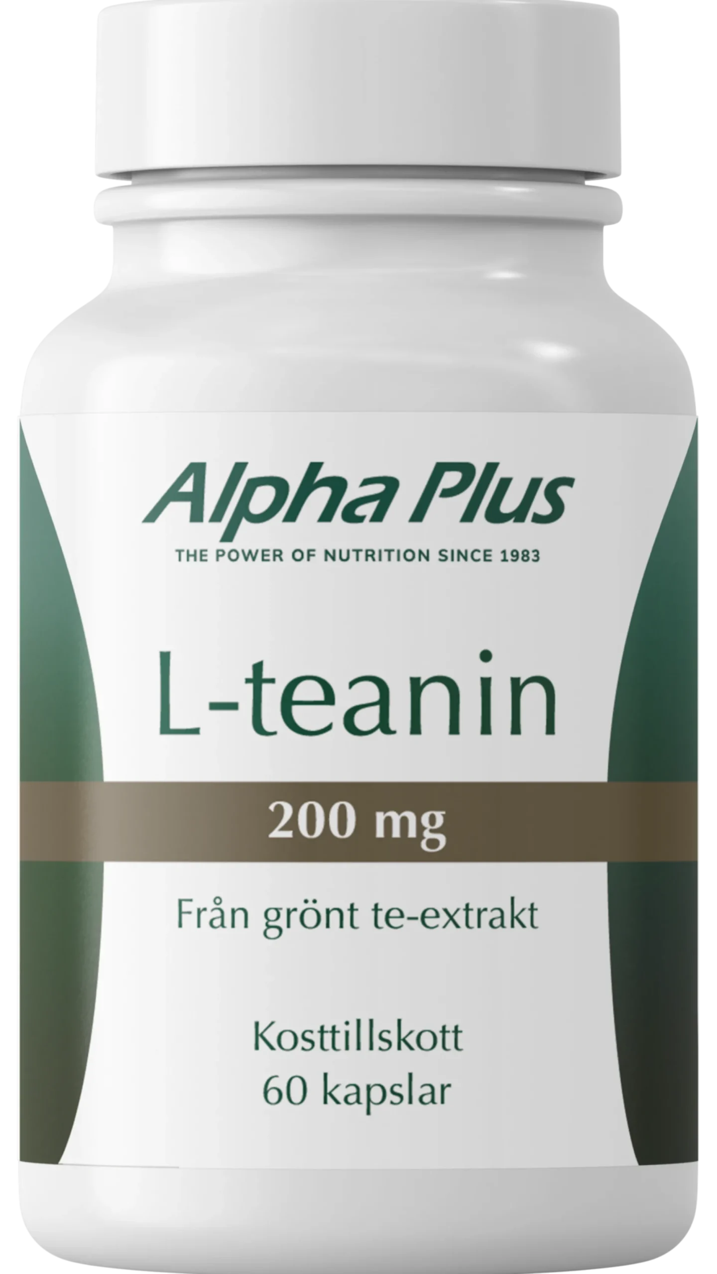 Alpha Plus L-teanin 200 mg 60 kapslar