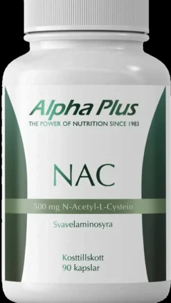 Alpha Plus NAC 90 kapslar