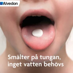 Alvedon 250 mg paracetamol(15-40 kg) Munsönderfallande Tabletter 12 st