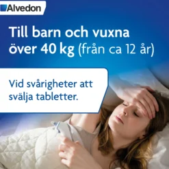 Alvedon Munsönderfallande Tabletter 500 mg 16 st